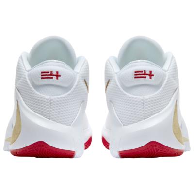 Nike Kosárlabda Cipő Férfi Zoom Freak 1 Fehér/Piros/Arany,CXY74518